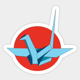 The crane Sticker